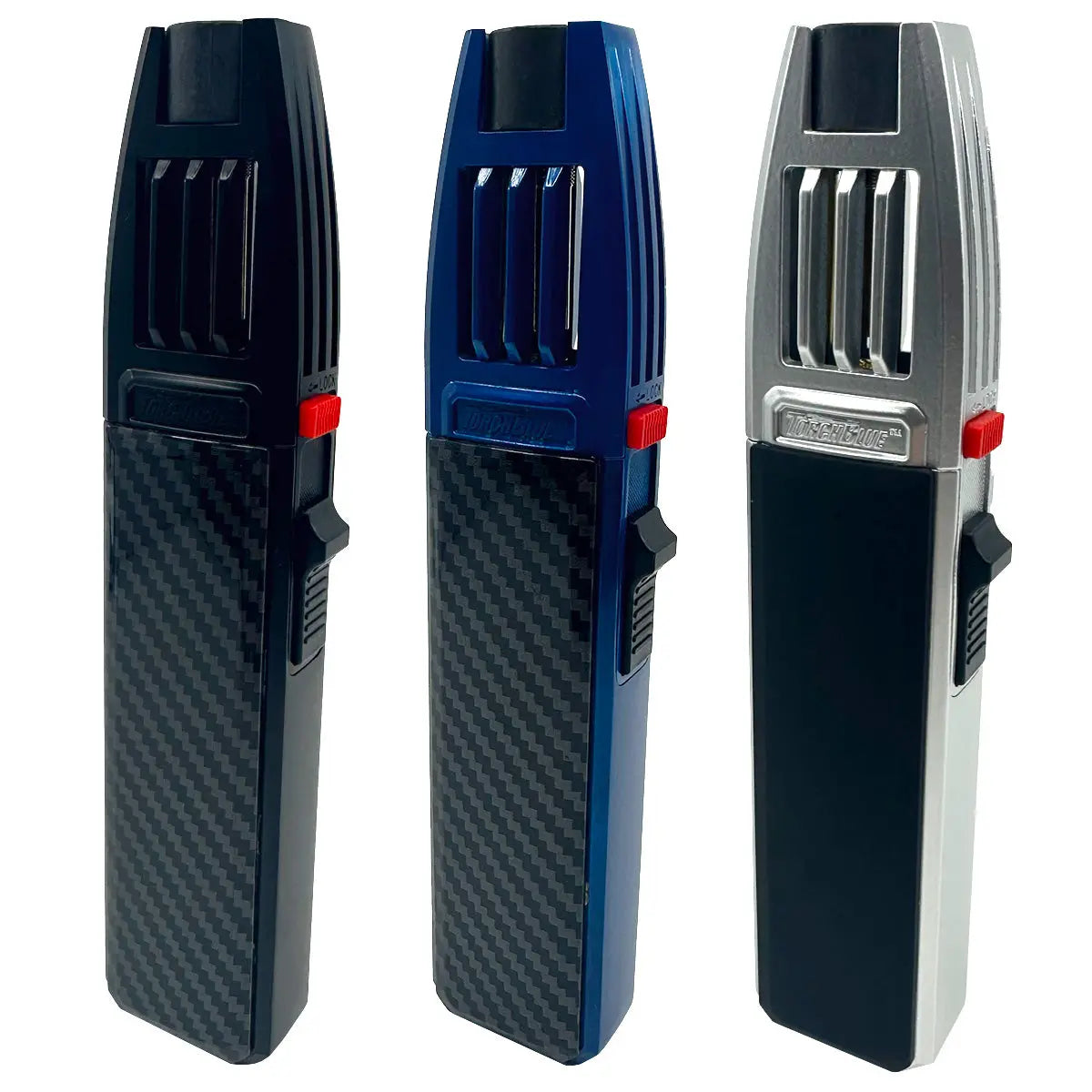 Zinc Torch Stick Lighter - 6 Pieces Per Retail Ready Display 23166 TORCH BLUE