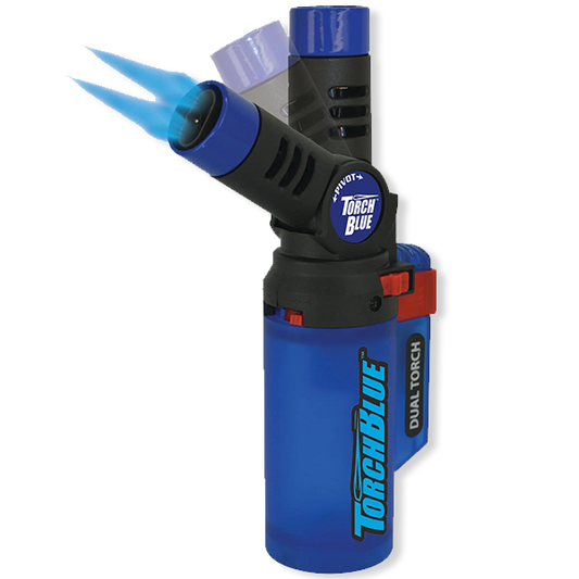 Pivot Head XXL Dual Torch Lighter - 12 Pieces Per Retail Ready Display 24697