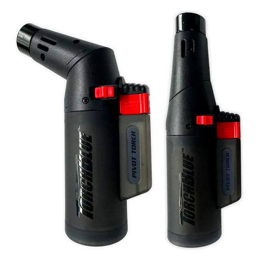 Twist N' Torch Pivot XXL Lighter - 12 Pieces Per Retail Ready Display 25844 TORCH BLUE