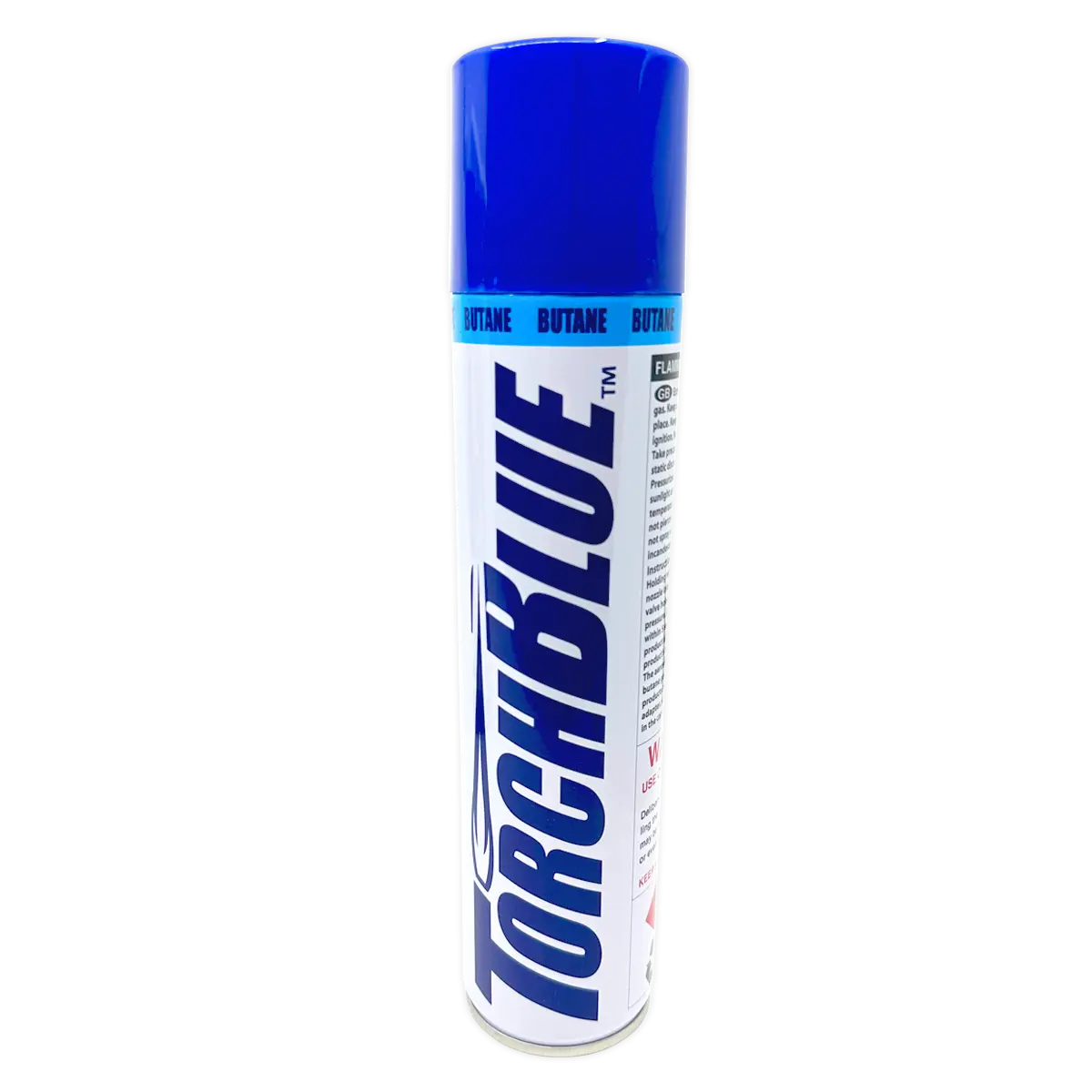 300ML Bulk Torch Blue Butane Refill- 4 Pieces Per Retail Ready Display 41666 TORCH BLUE