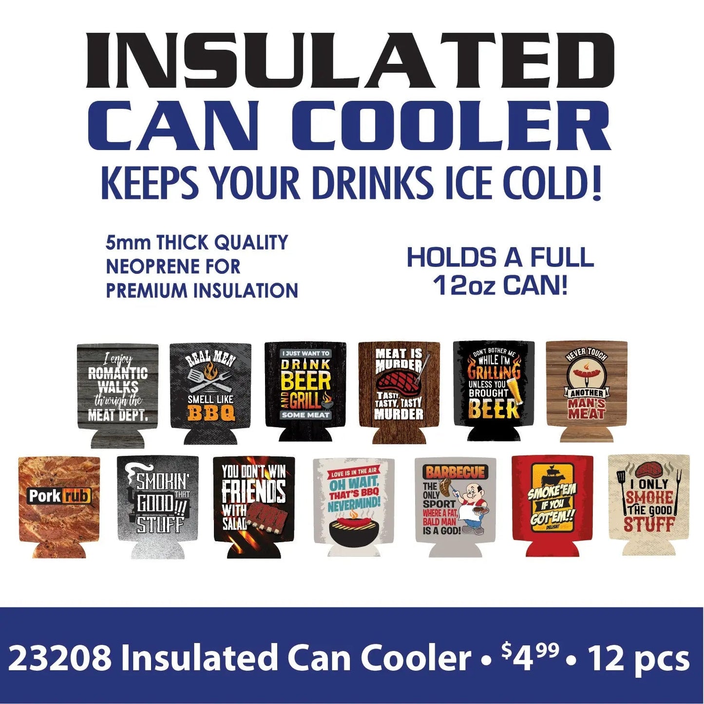 Grilling Center Assortment Floor Display - 71 Pieces Per Retail Ready Display 88403 TORCH BLUE