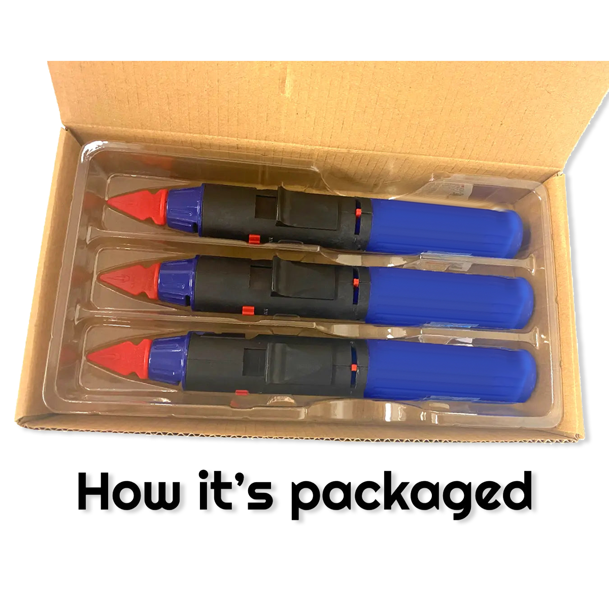 Torch Stick Lighter with Bottle Opener - 3 Pieces Per Pack 2825