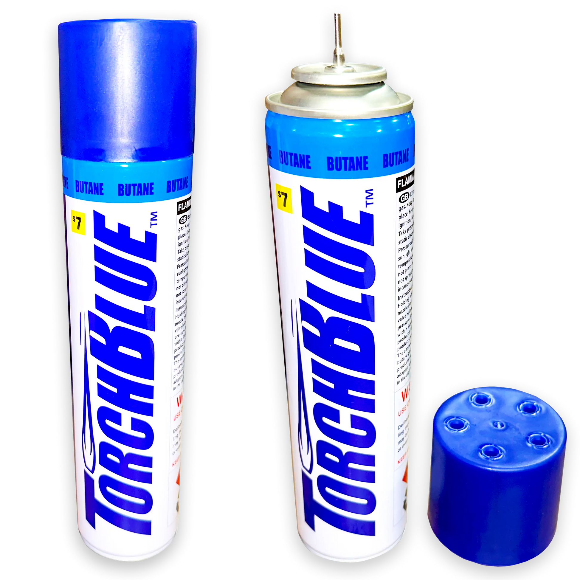 300ML Bulk Torch Blue Butane Refill - 9 Pieces Per Retail Ready Display 41525 TORCH BLUE