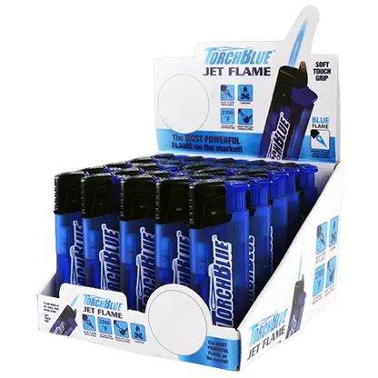 Torch Tower 2 - 3 Tier Countertop Assortment - 62 Pieces Per Retail Ready Display 88675 TORCH BLUE