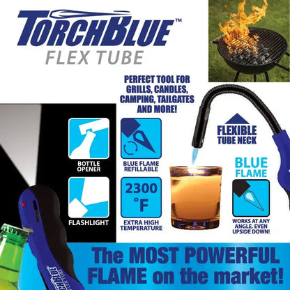 Flex Torch Multi-Tool Stick Lighter - 4 Pieces Per Retail Ready Display 41519 TORCH BLUE