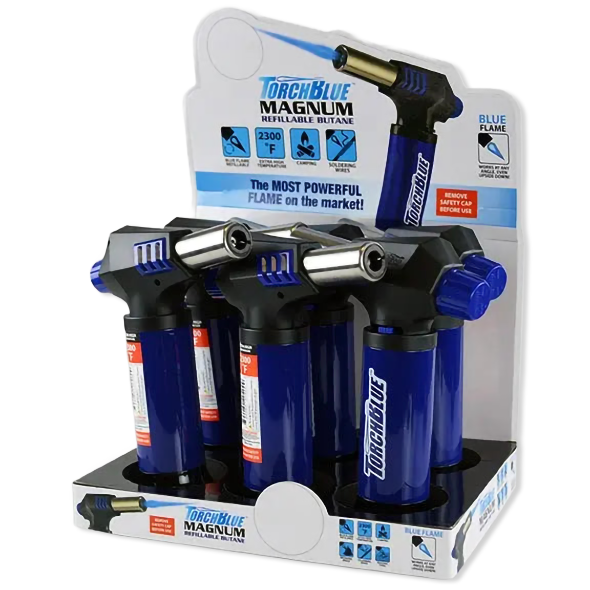 Magnum Torch Lighter - 6 Pieces Per Retail Ready Display 22809