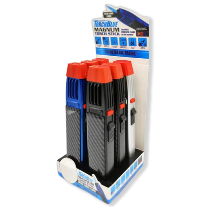 Zinc Torch Stick Lighter - 6 Pieces Per Retail Ready Display 23166