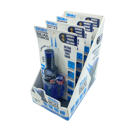 Grilling Center Assortment Floor Display - 71 Pieces Per Retail Ready Display 88403 TORCH BLUE