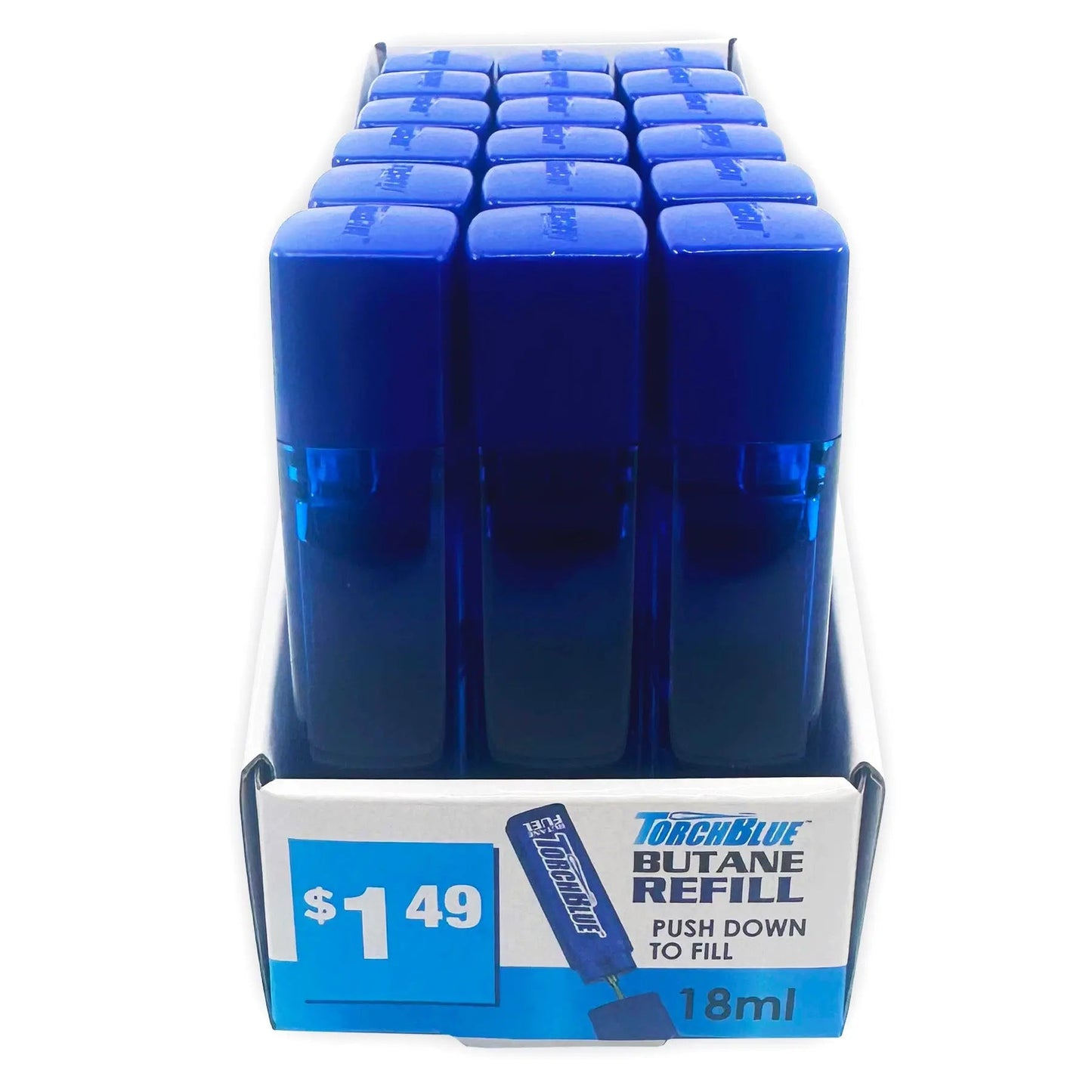 Grilling Center Assortment Floor Display - 81 Pieces Per Retail Ready Display 88444 TORCH BLUE