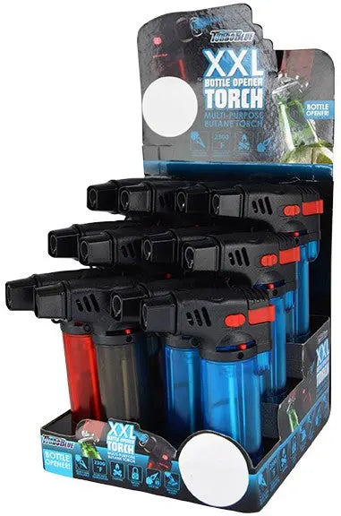 XXL Torch Lighter - 12 Pieces Per Retail Ready Display 23820Mn TORCH BLUE