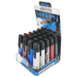 Torch Stick Bottle Opener Lighter - 20 Pieces Per Retail Ready Display 23895 TORCH BLUE