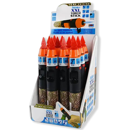 Camo Torch Stick Lighter - 12 Pieces Per Retail Ready Display 23978