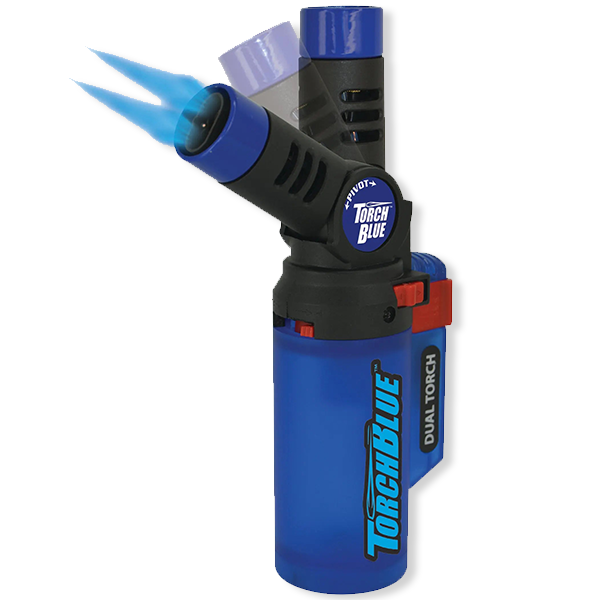 Encendedor de doble antorcha Pivot Head XXL - 12 unidades por expositor listo para la venta 24697