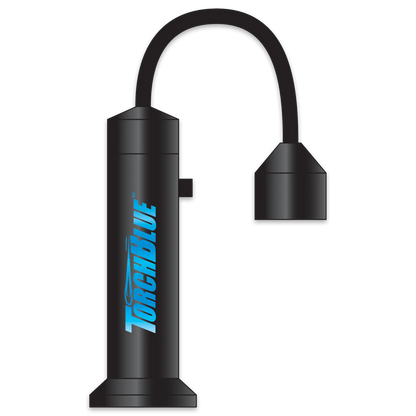 Grill LED Flashlight Matte Finish with Magnetic Stand - 6 Pieces Per Retail Ready Display 24969 TORCH BLUE