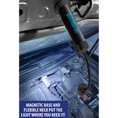 Grill LED Flashlight Matte Finish with Magnetic Stand - 6 Pieces Per Retail Ready Display 24969 TORCH BLUE