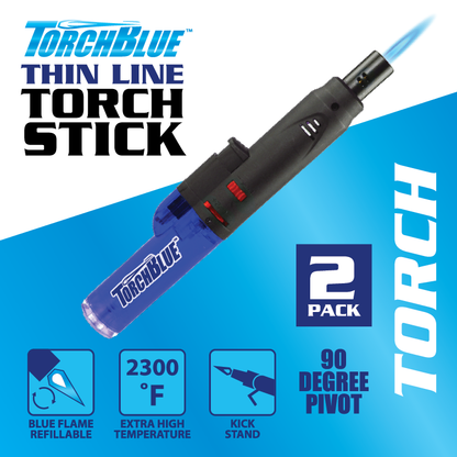 Grilling Center Lighter Assortment Floor Display - 66 Pieces Per Retail Ready Display Kit 88623 TORCH BLUE