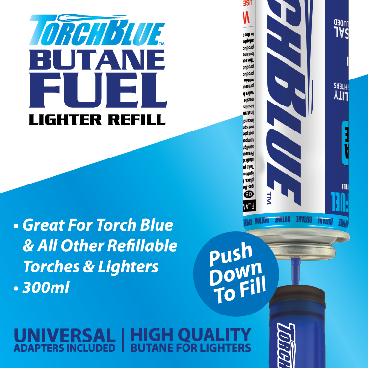 Grilling Center Lighter Assortment Floor Display - 66 Pieces Per Retail Ready Display Kit 88623 TORCH BLUE