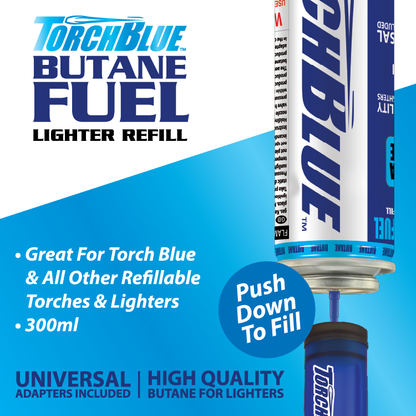 Grilling Center Lighter Assortment Floor Display - 66 Pieces Per Retail Ready Display Kit 88623 TORCH BLUE