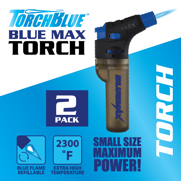 Grilling Center Lighter Assortment Floor Display - 66 Pieces Per Retail Ready Display Kit 88623 TORCH BLUE