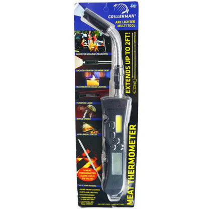 Electric Grill Lighter With Thermometer - 6 Pieces Per Retail Ready Display 26435 TORCH BLUE