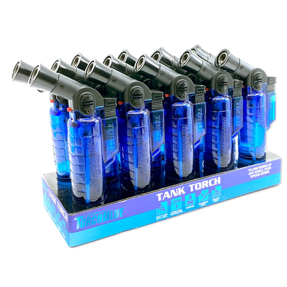 Large Tank Torch Lighter - 14 Pieces Per Retail Ready Display 40322