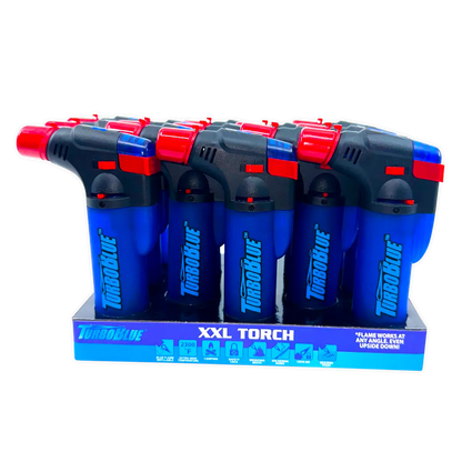 XXL Torch Lighter - 13 Pieces Per Retail Ready Display 40323 TORCH BLUE