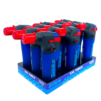 XXL Torch Lighter - 13 Pieces Per Retail Ready Display 40323 TORCH BLUE