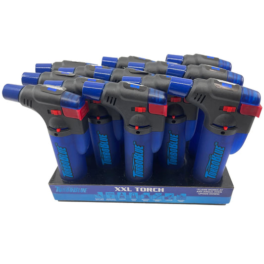 XXL Torch Lighter - 13 Pieces Per Retail Ready Display 40323Q TORCH BLUE