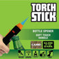 Glow in The Dark and Camo Torch Stick Lighter Assortment - 8 Pieces Per Retail Ready Display 41423 TORCH BLUE