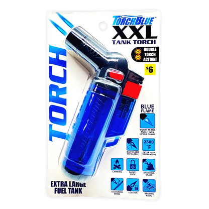 Flame Multi-Tool Lighter - 6 Pieces Per Retail Ready Display 41518 TORCH BLUE
