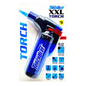 XXL Torch Lighter in Blister Pack - 6 Pieces Per Pack 41521 TORCH BLUE