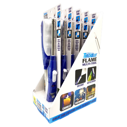 Grilling Center Assortment Floor Display - 81 Pieces Per Retail Ready Display 88524 TORCH BLUE