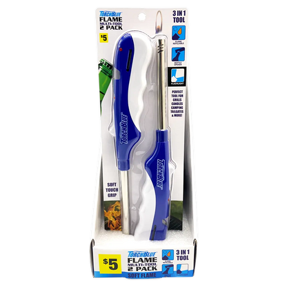 Grilling Center Assortment Floor Display - 81 Pieces Per Retail Ready Display 88524 TORCH BLUE