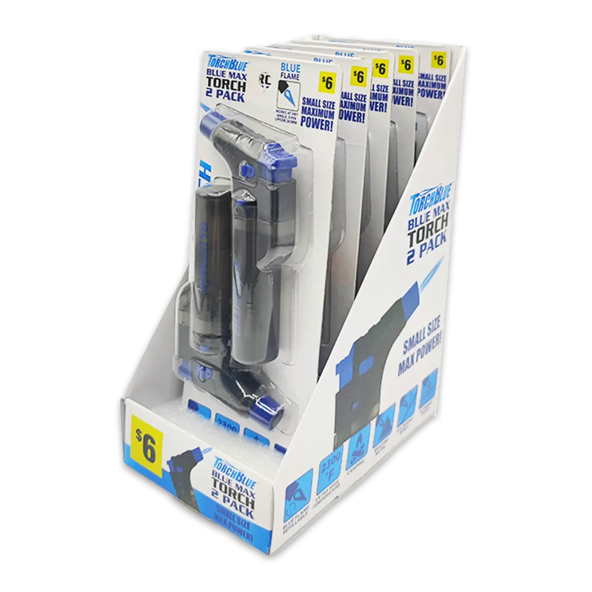 Grilling Center Assortment Floor Display - 81 Pieces Per Retail Ready Display 88524 TORCH BLUE