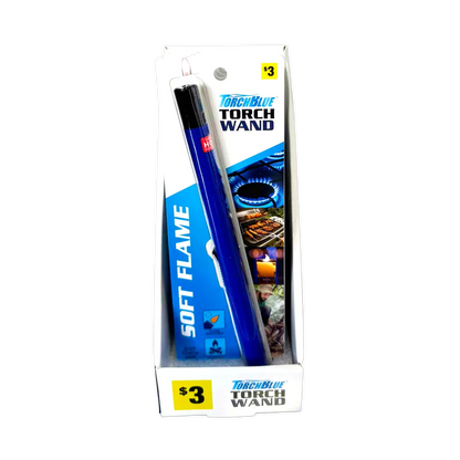 Thin Tube Utility Lighter - 8 Pieces Per Retail Ready Display 41745 TORCH BLUE