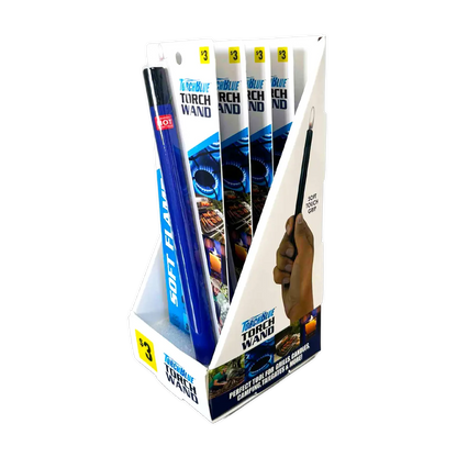 Thin Tube Utility Lighter - 8 Pieces Per Retail Ready Display 41745 TORCH BLUE