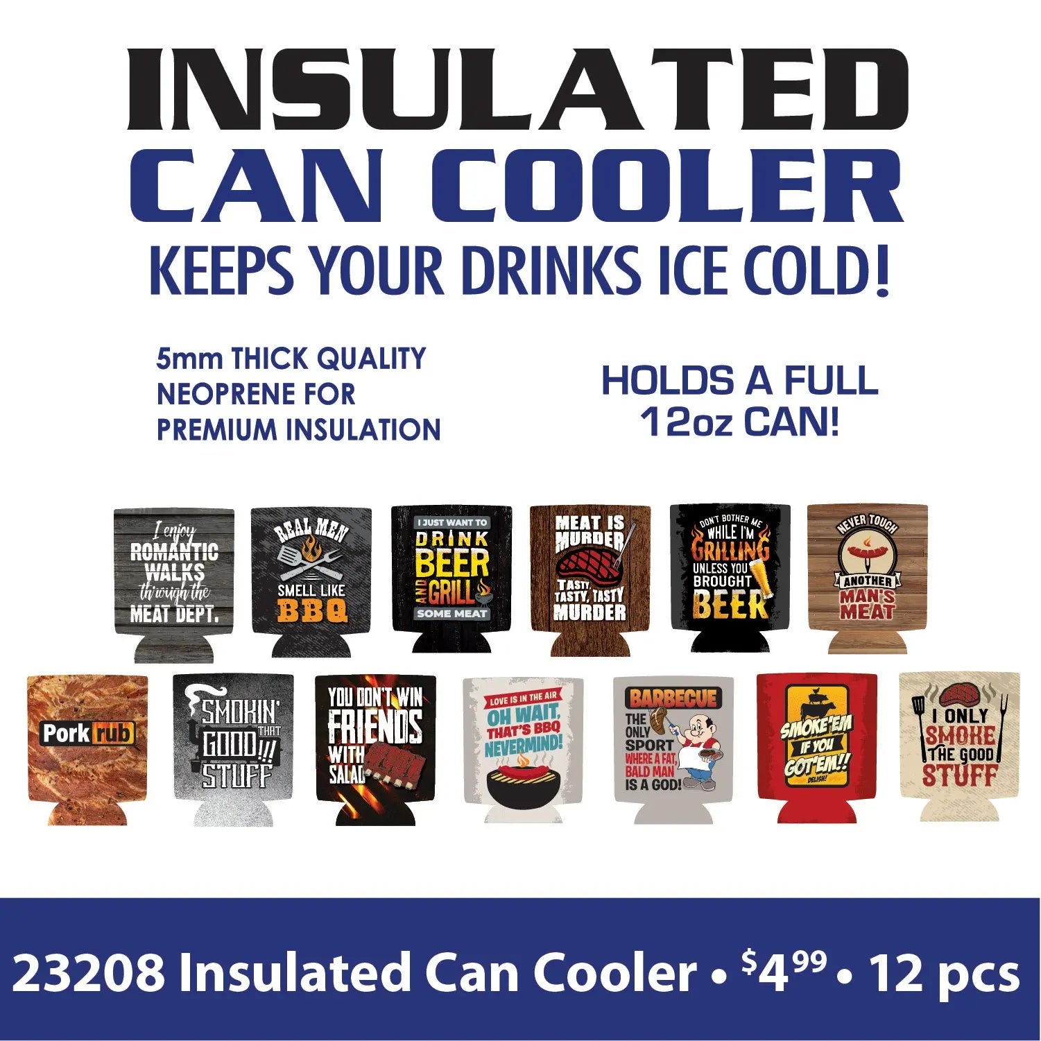 Grilling Center Assortment Floor Display - 71 Pieces Per Retail Ready Display 88403 TORCH BLUE