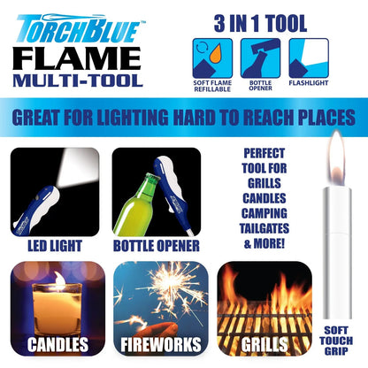 Grilling Center Assortment Floor Display - 81 Pieces Per Retail Ready Display 88524 TORCH BLUE