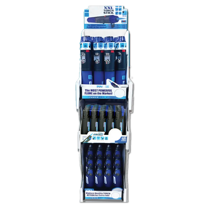 Torch Tower Ð 3 Tier Countertop Assortment - 49 Pieces Per Retail Ready Display 88670 TORCH BLUE