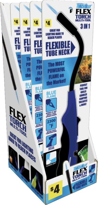Grilling Center Assortment Floor Display - 80 Pieces Per Retail Ready Display 88401 TORCH BLUE
