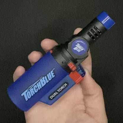 WHOLESALE TORCH BLUE XXL MOVABLE HEAD TORCH 12 PIECES PER DISPLAY 40347